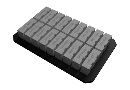 FLY ASH BRICK ON EDGE