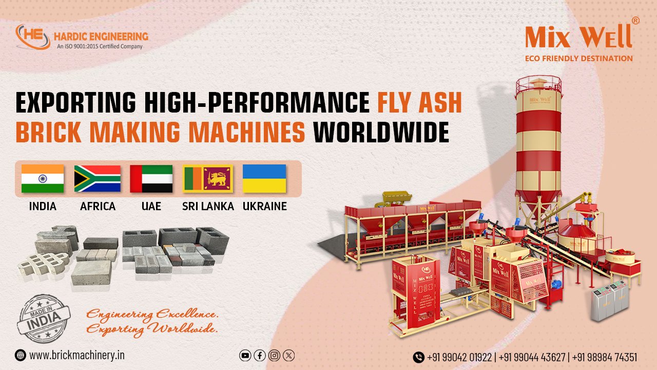 Fly Ash Brick Making Machine Exporter