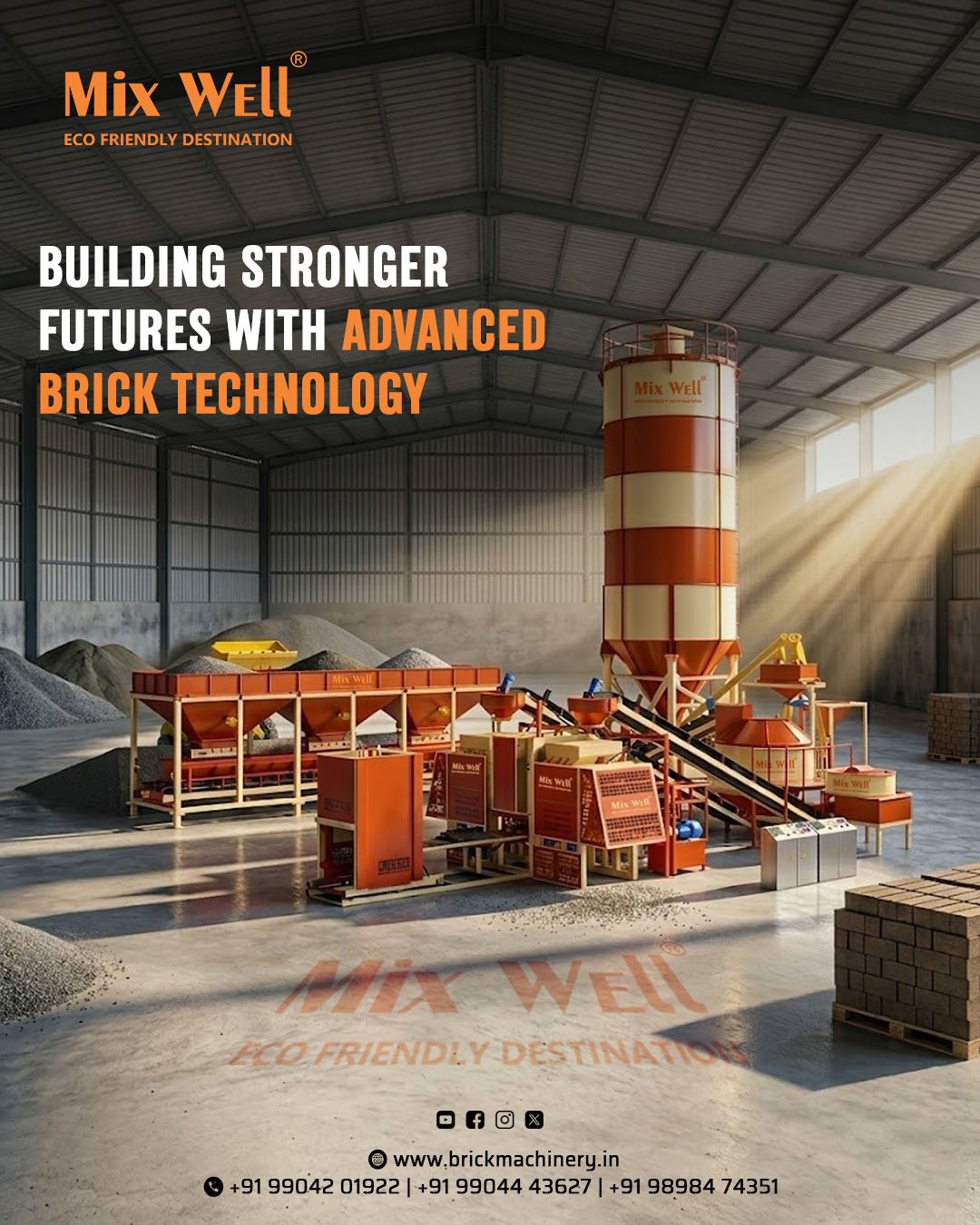 Fully automatic concrete block making machine manufacturer